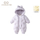 Fanlie baby clothes, winter clothes, newborn girl baby girl one-piece full-moon thick warm one-piece harem winter cotton clothes