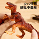 狂野骑士儿童恐龙玩具男孩益智仿真动物侏罗纪1-3-6-8岁新款宝宝生日礼物