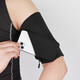 OIMG sports mobile phone arm bag running men's and women's large capacity wrist bag outdoor cycling arm strap arm bag black S (20-23cm)