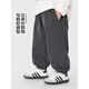 Cette nuit, ce mois-ci, le pantalon de sport pour garçons pantalon d'automne long et l'automne 2025 Nouveaux vêtements pour enfants pour enfants pour enfants pour enfants Pantalons de survêtement garçons U15904 Gris foncé 90 cm