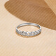 Saturday Fu PT950 Huaguan platinum ring live girl birthday gift PT013152 No. 13, about 1.72g