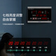 Hongguang (Honguan) LED Reloj Electronic Rechan Modern Calendar Project Finalización de la cuenta regresiva para el examen de ingreso de la universidad y el examen de ingreso de la escuela secundaria Días de operación segura F728 F728C Confunddo a Black