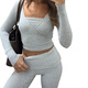 
S.SOFEA2025 spring long-sleeved sweatshirt for women European and American trendy knitted breathable blouse white S