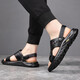 [Venta directa en la fábrica] Sandalias Verano para hombres Nuevos sandalias de desgaste de cuero genuino de cuero genuino