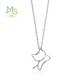 Chow Sang Sang platinum pendant Pt950 platinum kitten pendant without necklace 78003P pricing