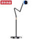 Lan Caihe 2025 Live Broadcast Special Mobile Phone Stand Floor-standing Overhead Photography Mobile Phone Stand with Radiator Tablet iPad Lazy Bedside Stand Multi-functional 360-degree Rotation Photo and Video 1.7 Meter Black Double Arm Model Three-Axis Support + Mobile Phone Clip
