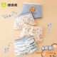 Mianqi Xiong boys' underwear children's cotton boxer briefs boys' four corners without clip PP medium and large children's underwear-B093