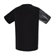 YONEX Yonex badminton clothing competition training Lin Dan sports running short-sleeved T-shirt 10097LDCR black O