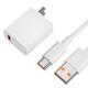 Shitu es adecuado para Xiaomi Charger Original Redmi K40/10S/30 Supreme Edition/Note9Pro/9 Teléfono móvil CARGA SUPER FLASH [Establecer] Cabeza + 2 metros Línea