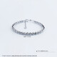 Beijing Gold Trading Center Co., Ltd. pt950 platinum abacus bead scimitar bead bracelet adjustable women's birthday gift for girlfriend, about 13.03g
