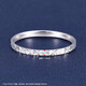 China Gold (CHINA GOLD) platinum ring, car flower ring, gift for girlfriend, gift for others, 12 rings, about 1.46g