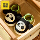 Cheerful Mario (Cheerful Mario) Panda Cute Children's Cotton Slippers Bag with Boys and Girls Home Children Cartoon Indoor Warm Baby Bag with Cotton Shoes