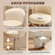 Jingcai bar chair liftable makeup chair bedroom dressing table stool beauty chair swivel chair JBY10 beige