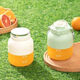 2025 New Portable Multifunctional Juicer Ice Cup Electric Large Capacity Fruit Cup Exclusive Model White