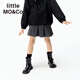 Little MO&Co.little moco children's clothing 25 winter clothing new casual boots for boys and girls low-cut boots sweet and cool shoes black 28 inner length 19cm