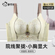 Urban Beauty Mulberry Silk Skin Nourishing Bra Women's Underwear Push Up Small Breasts Show Big Up Support Anti Sagging No Wires 10A Antibacterial Bra