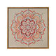 Songjin pearl DIY painting material package Chinese style DIY Mother's Day event intangible cultural heritage handmade gift decoration LL13571 [full color spray painting] send some diamond pen 50*50cm thick solid wood inner frame + beautiful outer frame