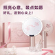 Miguang Makeup Mirror with Light LED Desktop Makeup Mirror O2 True Love Gift Box Model HD Smart Makeup Mirror Christmas Gift Birthday Gift for Girls