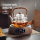 GERTHRON German glass teapot 2025 new kettle tea household lifting kettle around the stove high temperature resistant electric ceramic stove Muhe lifting kettle 1200ml 1ml 1L or more
