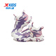Xtep Children's Shoes Lingfeng 3.0 Fine Mink Velvet Warm Sports Shoes Anti-Slip Safety Guard Cotton Shoes Ningye Purple/Sail White 36