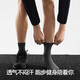 Hoilan Home Men's Socks Medio Medio Medio Algodón Pure Algodón 100% Algodón 10A Antibacterial Desodorante Sports Anti-Pilling Media medias 5 parejas