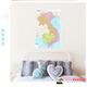 2024 neues Modell, chinesische Version von Laos, Kambodscha-Karte Vietnams, Wandaufkleber, Transport, Dekorationsmalerei, Malplakat, Laos, Kambodscha-Karte von Laos, Kambodscha in Vietnam, 13590 (größer) Fotopapiermaterial (mit doppelseitiger Lieferung