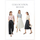 Fansilanenfanslanen französische plissierte v-heck-Shirt Frauen Sommerdesign Nische Chiffon Pendler Top 12187 Bouquet Pulver XS