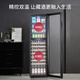 TYLZA wine cabinet, ice bar, thermostatic cabinet, display cabinet, wine and tea refrigerator, fresh-keeping beer beverage, multi-functional home living room, kitchen, office refrigerator TW-208 dual temperature zone red wine ice bar model, four-in-one, 40 bottles