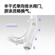 UMAY Youmei swimming snorkel special training freestyle breathing tube children's underwater snorkeling respirator white + nose clip earplugs training special easy breathing