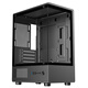EVESKY Venus M240 Sea View Room Chassis Game Computer Main Chassis Computer Chassis Supports M-ATX motherboard/240 water cooling/270 sea view room/4090 graphics card Venus Panorama Room M240-Black