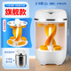 Xiaomi Buyi 2025 New Mini Shoe Cleaning Machine Home Shoe Brush Machine Fully Automatic Washing and Stripping All-in-One Small Shoes and Socks Washing Machine Special Smart Touch Model 6 Wall Brush Dehydration Can Wash 2-5 Pairs