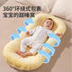 TIWVN bed-in-bed newborn bionic bed removable crib baby anti-pressure portable anti-jump artifact Huang Doudou 55*95 (independent inner tank is removable and washable)