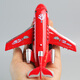 Keshe 25 children's sound and light airplane toys alloy small passenger plane pull echo light model boy baby anti-fall metal man 261 alloy sound and light passenger plane blue