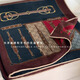 Seide und Wolle gemischt Retro Steigbügel Leder Square Schal für Frauen im Frühjahr und Sommer High-End Light Luxury Seidenschal CSQY Spaziergänge durch London Seidenschal JD [Mulberry Seidenwolle] Spaziergänge durch den Londoner Retro-Schal [65*65 cm] begrenzte Zeit plus exquisites Schal-Geschenkbox