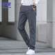 罗蒙（ROMON）休闲裤男秋冬季裤子男士宽松直筒商务百搭男裤长裤