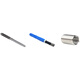 304 stainless steel wire thread screw thread tapping screw socket installation tool assembly wrench thread protection three-piece set M1.6*0.35-1D three-piece set