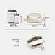 
Love Sea Bag Women's Bag Canvas Bag Crossbody Bag Large Capacity Light Luxury Brand Birthday Gift High-end Sense Gifts for Girlfriend and Wife