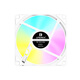 
UPSIREN UL-9215 9215W chassis fan 4pin PWM ARGB divine light synchronization 2700 speed 9cm temperature control mute 15mm thickness thin fan desktop computer 9215 white ARGB