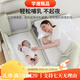 Sweeby Sweeby crib-in-a-bed baby bed fence children's bed guardrail newborn breastfeeding anti-pressure coaxing bedside bed Qingshan Green丨bed-in-bed + bed guardrail丨Free delivery