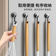 Wall shelf strong magnetic magnet refrigerator side iron magnetic hooks door rear wall hanging magnetic traceless magnetic hooks magnetic hooks - 3 pcs