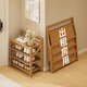 Editor-in-chief Xiang Shoe Rack Home Door Small Entry Simple Shoe Cabinet Free Installation Folding Multi-layer Storage Rack 4 Layers 70