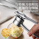Chuangjingyi Select Garlic Press Manual Garlic Clamp Garlic Squeeze Garlic Clamp Crush Garlic Clamp Kitchen Household Garlic Press Regular 304 Stainless Steel Garlic Press Can Press 2 Garlics at a Time