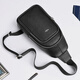 
Jinlilai men's breast bag fashionable shoulder bag commuting diagonal cross bag large capacity men's bag birthday gift for dad
