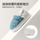 Pig Daddy Children's Cotton Slippers Boys Autumn and Winter Indoor Bag Heel Anti-Slip Warm Girls and Baby Outerwear Cotton Shoes Blue 22
