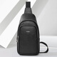 
Jinlilai men's breast bag fashionable shoulder bag commuting diagonal cross bag large capacity men's bag birthday gift for dad