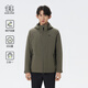 KOLON SPORT Kolon Jacket Level 2 water repellent and windproof men's hooded down three-in-one jacket