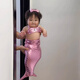Ayub Mermaid Clothes Baby Creative Tail Children Funny Photo Siamese Funny Cute Full Moon Photo Shooting Props Pink Mermaid Clothes 175 L (18-23Jin Jin is equal to 0.5kg)