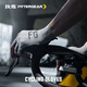 FITTER GEAR Exercise Cycling Gloves for Men Spring and Autumn Light Half Finger Special Road Bike Bicycle Mountain Bike Shock Absorbing Anti-Slip Women's Summer Glacier Gray L (Palm Width 9.3-10.2cm)