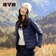 Yalu Thin Down Jacke für Frauen im Herbst und Winter Mode kurze Outdoor -Sport -Kapuze kleine rote Jacke für Frauen