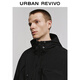UR2025 new autumn men's casual workwear style multi-pocket ultra-loose jacket UUV150025 black S (XS-S)
